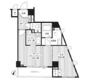 東京都渋谷区本町１丁目 賃貸マンション 1LDK