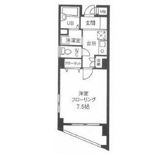 東京都渋谷区代々木１丁目 賃貸マンション 1K