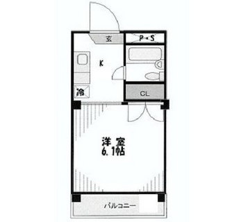 東京都渋谷区西原１丁目 賃貸マンション 1K