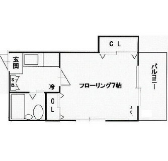 東京都渋谷区西原１丁目 賃貸マンション 1K