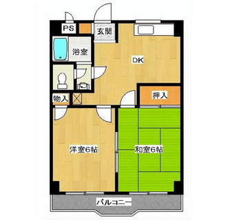 東京都調布市東つつじヶ丘２丁目 賃貸マンション 2DK