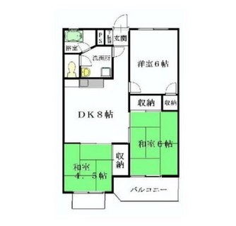 東京都調布市東つつじヶ丘３丁目 賃貸マンション 3DK