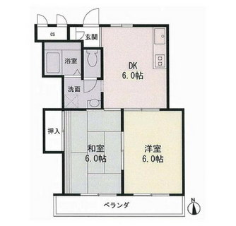 東京都杉並区下高井戸１丁目 賃貸マンション 2DK