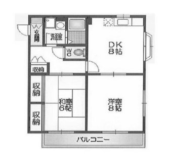 東京都杉並区下高井戸４丁目 賃貸マンション 2DK