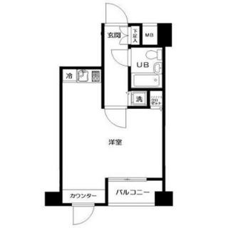 東京都渋谷区笹塚２丁目 賃貸マンション 1R