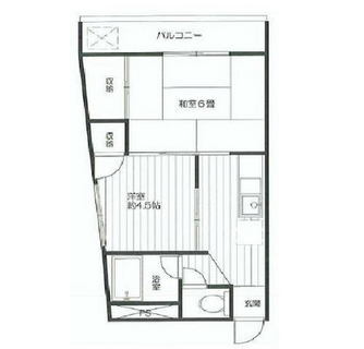 東京都渋谷区本町５丁目 賃貸マンション 2DK