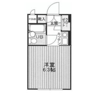 東京都渋谷区初台２丁目 賃貸マンション 1K