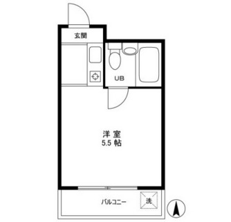 東京都世田谷区大原２丁目 賃貸マンション 1R