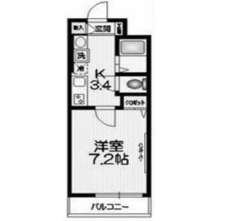 東京都渋谷区代々木３丁目 賃貸マンション 1K