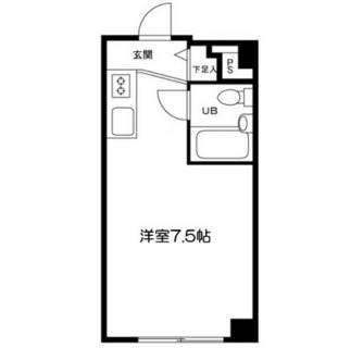 東京都渋谷区幡ヶ谷２丁目 賃貸マンション 1R